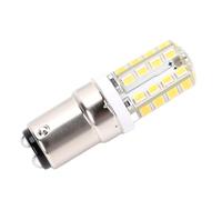 ASHATA BA15D LED Mazorca de Bombilla 3W para Lámparas de Máquina de Coser | Mini forma de maíz, brillo de 360 grados, brillo de 300 lm, 32 chips SMD, RA 80, base de bayoneta