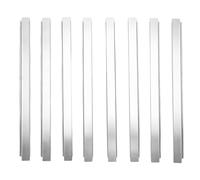 ASHATA Barra Adaptadora de Acero Inoxidable de 8 Piezas de 12,6 Pulgadas para Bandeja de Mesa de Vapor, Divisor de Alimentos de Metal para Accesorios de Servicio de Alimentos de Cocina