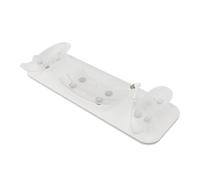 ASHATA Base de Carga para Auriculares RGB Light VR con Gran Compatibilidad para una Configuración de Juego Cómoda y Elegante (White)