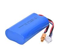 ASHATA Batería de 2000 MAh para Coche de Ingeniería de Excavadora Allmetal RC, Batería de Iones de Litio de Repuesto de 7,4 V para Accesorios de Vehículos de Ingeniería RC (1583-005)