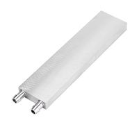 ASHATA Bloque de Refrigeración de Agua de Aluminio,Sistema de Disipación de Calor para PC, Ordenador, CPU,para Refrigeración por Agua Líquida de Portátil(40 * 160 * 12 mm)