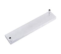 ASHATA Bloque de refrigeración por Agua, Aleación de Aluminio Disipador de Calor Refrigeración Líquido Bloque de refrigeración 40x200 mm