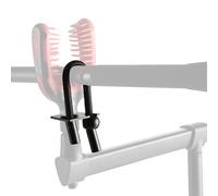 ASHATA Bloqueo de Caña de Pescar, Banda Elástica con Correa Ajustable para Desmontaje Rápido, con Aleación de Aluminio Ligera para Accesorio de Herramienta de Pesca Al Aire (Bloqueo de Varilla)