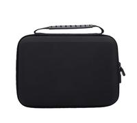 ASHATA Bolsa de Almacenamiento para Cámara Impermeable para 6, Estuche Rígido Espacioso para Accesorios con Ajuste Seguro para Uso en Exteriores, Incluye Correa para el Hombro