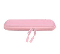 ASHATA Bolsa de Transporte de Lápiz Táctil, Bolsillo de Malla Multipropósito EVA Multi -capas Múltiples Cepillo Cosmético para Viajar para Viajar (PINK)
