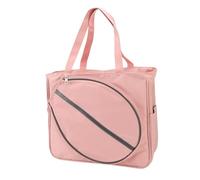 ASHATA Bolso de Hombro de Raqueta de Tenis, Bolsita Multipuración -Tennis -Sports Bag Ampliada para el Al Aire Elegante (Rosado)