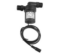 ASHATA Bomba de Agua Solar de Alta Temperatura DC, 12V 10W DC Bomba de Agua Solar de Alta Temperatura sin escobillas DC para circulación Bombeo para Agricultura Industria circulación