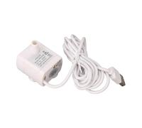 ASHATA Bomba de Fuente para Beber para Mascotas, Ultra Silenciosa, Alimentada por USB, Flujo Ajustable para Fuente de Agua para Gatos, Impermeable para Bomba de de Agua para Mascotas