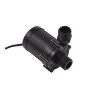 ASHATA Bomba Sumergible DC 24V, Elevación 12m, 800L H Motor Sin (4824B 24V) | Circulador de inmersión, funcionamiento silencioso de 50 dB, uso en interiores y exteriores, potencia de 1,3 A y 30 W,