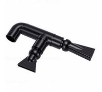 ASHATA Boquilla de Salida para Pecera Conector de Flujo Dual de PVC Confiable Fácil Instalación para Mantenimiento de Peceras 1 X Unidad (Diámetro Externo 23 mm/0,9 Pulgadas)