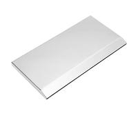 ASHATA Cabezal de Ducha en Cascada, Boquilla de Salida de Agua Montada en la Pared de Gran Diámetro para Bañeras Normales, Bañeras de Masaje de Acero Inoxidable