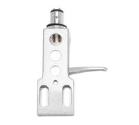 ASHATA Cabezal para Tocadiscos con Cables de Conexión Aleación de Aluminio Confiable para una Fácil Instalación para Entusiastas de la Música (SILVER)