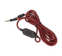 ASHATA Cable Auxiliar de Audio para Logitech G433 G233 G Pro G Pro X para Auriculares Kingston HyperX Cloud Mix Gaming, Repuesto de Cable Auxiliar de Audio para PC, Teléfono, Tableta