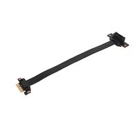 ASHATA Cable de Extensión PCIE 3.0 1X Extensor de Cinta de Tarjeta Vertical de ángulo Recto de 90 Grados Extensión de Velocidad Completa, Transmisión de Alta Velocidad, Móvil, Plug and