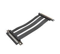 ASHATA Cable de Extensión PCIe 5.0 X16 Tarjeta Gráfica GPU Flexible Gen 5 de 128 Gbps para Carcasas de PC, Servidores y Juegos (15cm)