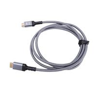 ASHATA Cable de Interfaz Multimedia de Alta Definición y Ultra Alta Velocidad 8K para Switch Laptop TV, Cable Duradero de 1,8 M para una Experiencia de Visualización 4K 60 Hz