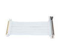 ASHATA Cable Elevador PCIe 4.0, Cable de Extensión PCIe 4.0 X16, Cable de Extensión de Tarjeta Gráfica PCIe 4.0 X16, Cable Extensor Flexible de Alta Velocidad de 90 Grados para GPU (20