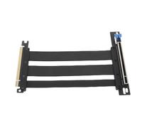 ASHATA Cable Elevador PCIE 5.0 X16, Cable de Extensión GPU de Alta Velocidad Blindado en ángulo Recto de 90 Grados, Adaptador de Extensión GPU PCIE 5.0 X16 de 128 Gbps para PC Case Server (30