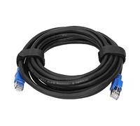 ASHATA Cable Ethernet 40Gbps 2000Mhz Cat8 Cable Chapado en Oro RJ45 Conductor LAN para Servidores Centro de Datos de Computación en la Nube (4m/13,1 pies)