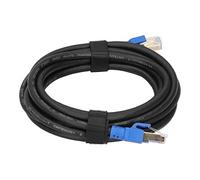 ASHATA Cable Ethernet 40Gbps 2000Mhz Cat8 Cable Chapado en Oro RJ45 Conductor LAN para Servidores Centro de Datos de Computación en la Nube (3 metros/9,84 pies)