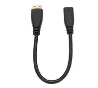 ASHATA Cable Mini a Micro Hembra, Línea de Datos de Transferencia de Cable Adaptador Portátil para Computadora de Teléfono Móvil, Etc.
