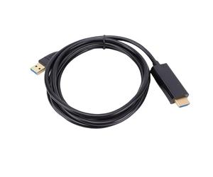 ASHATA Cable USB 3.0 a, Convertidor de Video HD 1080P para Pantalla