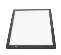 ASHATA Caja de luz para visor de diapositivas para escanear películas negativas de diapositivas antiguas, escáner de caja de luz ultrafina con 3 LED, brillo ajustable, operado por USB