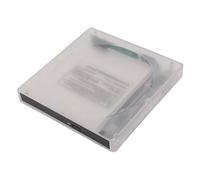 ASHATA Caja de Unidad óptica Externa Portátil, Compacta de 12,7mm para OS X con Cable USB3.0 Tipo C Integrado