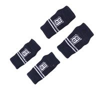 ASHATA Calcetines Protectores de Articulaciones para Mascotas, Protector de para Perros, Patrón de Letras a la Moda, Protector de para Mascotas para Perros, 4 Uds. (S)