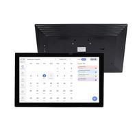 ASHATA Calendario Digital Inteligente y Tabla de Tareas de 21,5", Pantalla Táctil IPS de 1920X1080P, Pantalla Interactiva, Planificador Semanal/mensual de 32GB para una Programación (Enchufe de la UE)