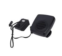 ASHATA Calentador Eléctrico Portátil de 200 W con Salidas USB Duales para Uso Doméstico y en el Automóvil con Rotación de 360 grados y Termostato Inteligente Material ABS 12,5 X 9,5 Cm