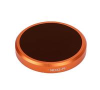 ASHATA Cámara de Acción Filtro NDPL ND32PL CPL Lente Polarizante de Densidad Neutra Aluminio Vidrio óptico Naranja