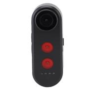 ASHATA Cámara de Bicicleta con Luz, Control de Aplicación 1080p 140 ° Cámara de Bicicleta Gran Angular con Soporte para Postes de Sillín, a Prueba de Agua IPX6, Batería Recargable de 5000 MAh (16G)