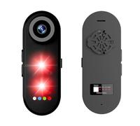 ASHATA Cámara de Bicicleta con Luz Trasera, Control de la Aplicación de Cámara de Bicicleta Trasera de 4 Km, con Soporte de Varilla, 5000 MAh Recargable, para Eléctricas de Montaña en el Ciclismo Al