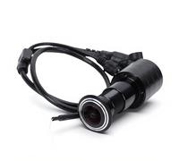 ASHATA Cámara de Mirilla de Puerta, 5MP Bluetooth WiFi Hotspot APP Monitoreo Visor de Puerta Digital con Lente CMOS de 1/3 Pulgadas de 1,66 Mm y Carcasa a Prueba de Agua para el Hogar