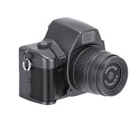 ASHATA Cámara Digital 2K, Cámara de Llavero Retro con Luz LED y 4 Filtros, Grabadora de Vídeo con Visualización en Tiempo Real, Batería Integrada de 180 MAh para Viajes (Grey)