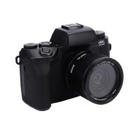 ASHATA Cámara Digital 4k, Cámara de Vlog de Enfoque Automático de 64MP con Pantalla Táctil de 4.0in 16x Zoom WiFi Grabación de Video 4k LED LED Light Rich Photography Modes para
