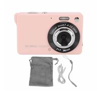 ASHATA Cámara Digital, Cámaras Digitales 1080P HD 50MP para Fotografía, Cámara Vlogging con Enfoque Automático con Zoom Digital 16X y Pantalla TFT de 2,8 Pulgadas, Flash LED, para