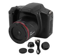 ASHATA Cámara Digital para Fotografía, Cámara Vlogging de 16 MP para Youtube, Cámara de Vídeo, Pantalla Abatible de 180°, Zoom Digital 16X, Cámaras de Viaje Compactas con Lupa, para