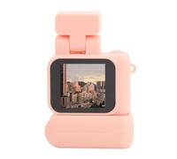 ASHATA Cámara DV, Lente HD 1080P, Pantalla de 1,44 Pulgadas, Batería de Larga Duración, Grabación en Bucle, Conexión OTG con Estuche de Cargador, para Viajes, Deportes (Pink)