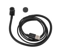 ASHATA Cámara Web de Pantalla Media con Cámara Central USB, Cámara Web USB Plug & Play, Cámara de Pantalla Media Ojo a Ojo con Enfoque Automático de 2 MP para Videoconferencias y