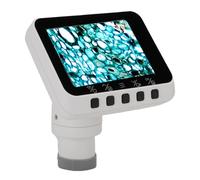 ASHATA Camera de Telescopio WiFi Ocular, Ocular Electrónico Inalámbrico de 2.8in Pantalla 1080p HD CMOS Sensor con 1.25 Pulgadas 0.965 Pulgadas Interfaz de Microscopio de 23.2 Mm para