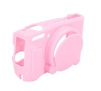 ASHATA Camina de Silicona, Caja de Protección de la Cámara para SX740 SX730 Material de Silicona Elástica Diseño Preciso Anti Slip Portátil para Viajes de Grabación Al Aire Libre y Uso (Rosado)