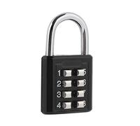 ASHATA Candado de Seguridad,Candado Combinación 8-Dígitos, Ideal para Puerta de Verja, Lockers, Maleta de Equipaje,Cerraduras de Equipaje, Archivadores, Caja de Herramientas
