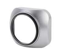 ASHATA Capucha de Lente de Metal Cuadrada con Cubierta, Protector de Tono de Cubierta de Lente de Cámara de Procesamiento Fino Preciso CNC para Accesorios de Cámaras (43MM)