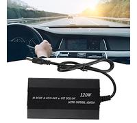 ASHATA Cargador Universal con Adaptador de Corriente para Portátil de 90 W con 34 Conectores CC, Puerto USB para Teléfonos Móviles, Carcasa de Aleación de Aluminio (Enchufe de la UE)