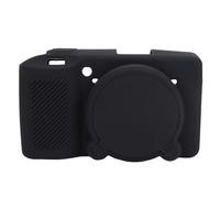 ASHATA Case de Silicona para la Cámara GR3 GR3X, Cubierta Protectora de Silicona Suave de Slip Cubierta Anti -Scratch Slim, Accesorios de Cámara de Reemplazo (Black)