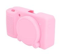 ASHATA Case de Silicona para la Cámara GR3 GR3X, Cubierta Protectora de Silicona Suave de Slip Cubierta Anti -Scratch Slim, Accesorios de Cámara de Reemplazo (Rosado)