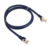 ASHATA Cat8 Cable Ethernet, 2 Piezas Cat8 40 Gbps 2000Mhz Cable Ethernet RJ45 Cable de Red LAN Cable de Conexión 1m, para Enrutador, Módem, PC, Interruptores, Concentrador, Computadora Portátil
