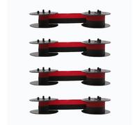 ASHATA Cinta Calculadora de 4pcs, Cinta de Cepas de Carrete Gemelas Universales, para el 1197piii el 2196bl Mp21dx Mp1dx Mp25dv Mp27d 120r Dr 210r Gr24br 11216 11210 Br80c Impresoras